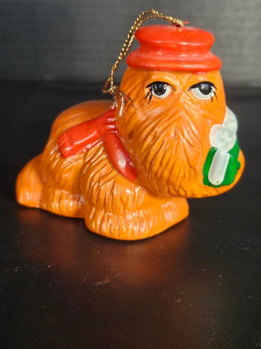 Sesame Street Snuffleupaqus "Snuffy" Christmas Ornament Ceramic New In Box
